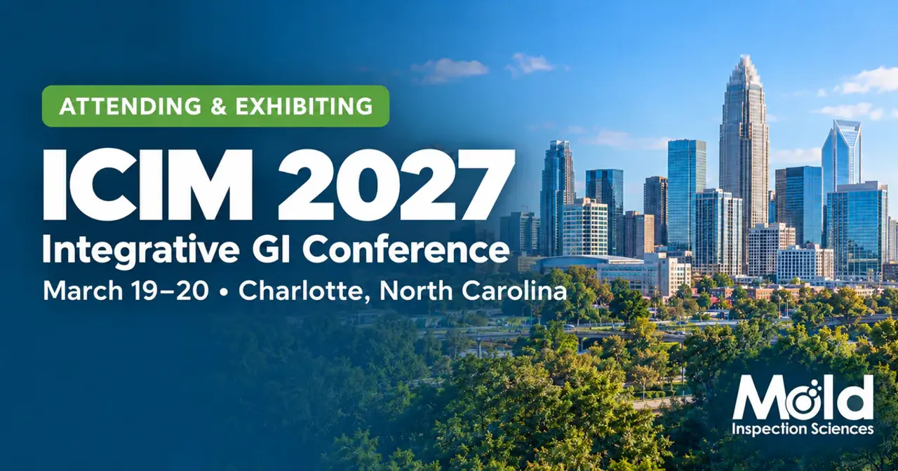 ICIM Integrative GI Conference, March 19–20, 2027, at The Ballantyne Hotel in Charlotte, North Carolina. Exhibiting and attending.